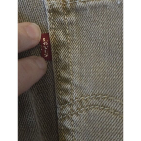 Levi's The Original Jeans Skinny 511 30x30 Gray Medium Wash Straight Leg Flaw - Picture 16 of 16